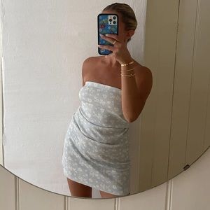 NWT DJERF AVENUE X EMI JAY Dreamcake Tube Dress